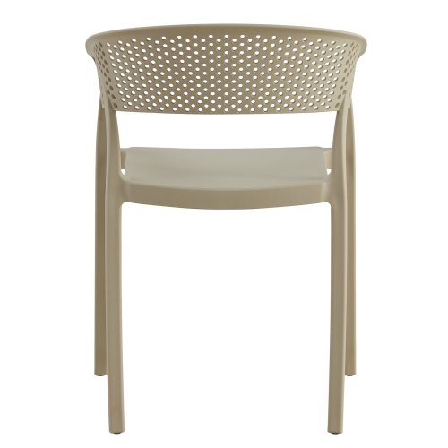 SESSEL POLYPROPYLEN IN BEIGE 53,5x50,5x73cm