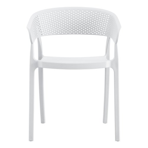 SESSEL POLYPROPYLEN IN WEIß 53,5x50,5x73cm