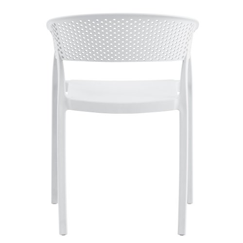 SESSEL POLYPROPYLEN IN WEIß 53,5x50,5x73cm