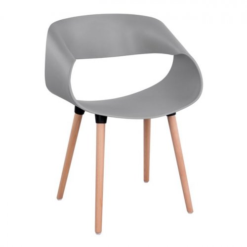 Designer armchair "Maggie" in Grey