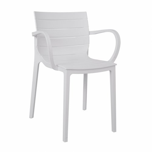 SESSEL "NERISSA" AUS POLYPROPYLEN WEISS 55Χ53Χ81