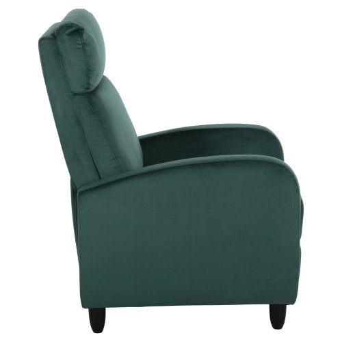 SESSEL RELAX GRÜN SAMT 67,5x90x104Hcm