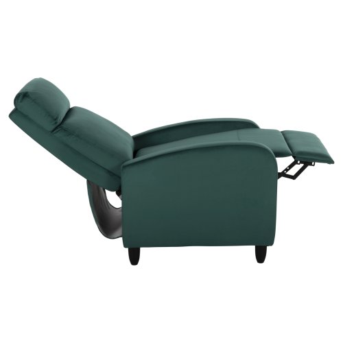 SESSEL RELAX GRÜN SAMT 67,5x90x104Hcm
