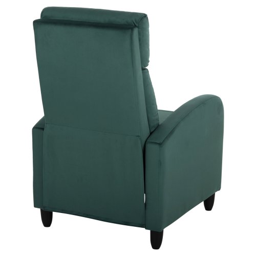SESSEL RELAX GRÜN SAMT 67,5x90x104Hcm