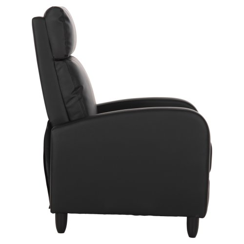 SESSEL RELAX PU IN SCHWARZ 67,5x90x104Hcm