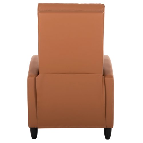 SESSEL RELAX PU IN BRAUN 67,5x90x104Hcm