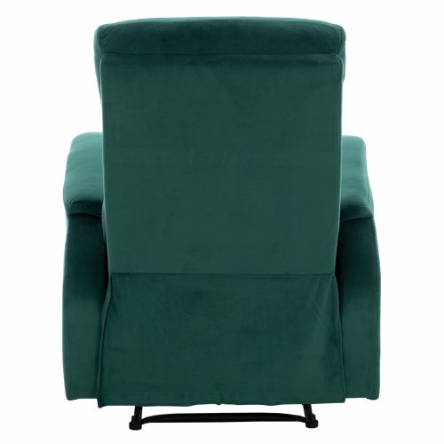 RELAX SESSEL MIT MASSAGEMECHANISMUS GRÜN SAMT