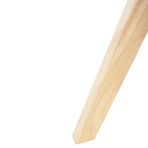 ESSZIMMER-SESSEL, ROTER STOFF, BEINE AUS GUMMIHOLZ, 66 x 63 x 91 cm