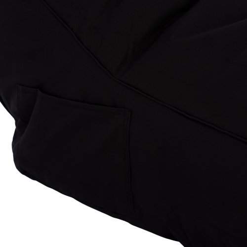 Pouf "Alok" in black with UV Protection 140x70x60 cm