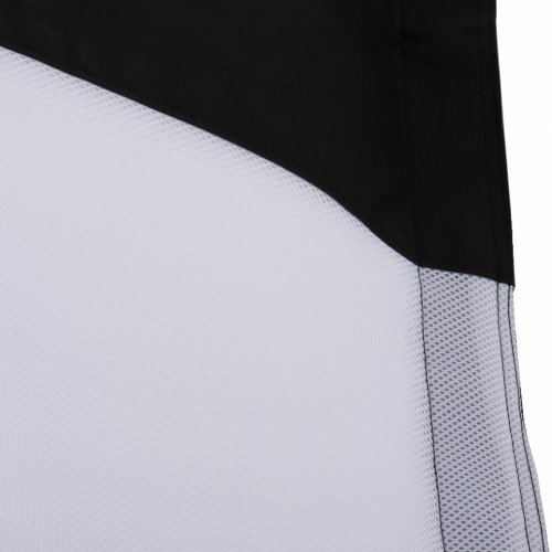 ANSHU POUF IN BLACK WITH UV PROTECTION 140x180 cm
