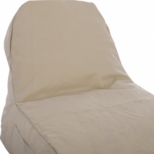 POUF SITZSACK "CLOUD" WASSERDICHTER SESSEL ECRU 81x78x73 cm