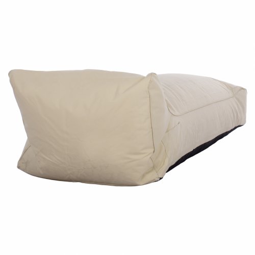 Pouf "Tanea" in beige with UV Protection 190x80x60 cm