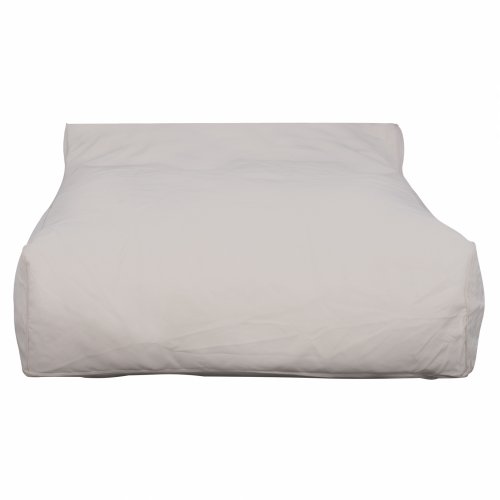 YAMIN PUFFER FOR 2 PEOPLE WITH TEXTILENE 600gr / m2 2X1 WHITE 140x140x40-60