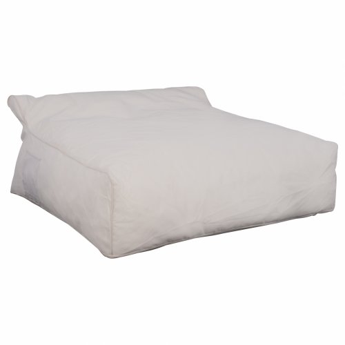 YAMIN PUFFER FOR 2 PEOPLE WITH TEXTILENE 600gr / m2 2X1 WHITE 140x140x40-60