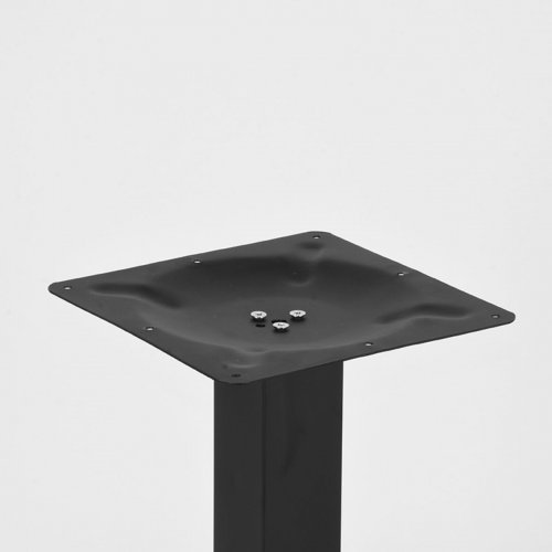 Tischuntergestell Bein Restauranttisch aus schwarzem Metall 70x40x71