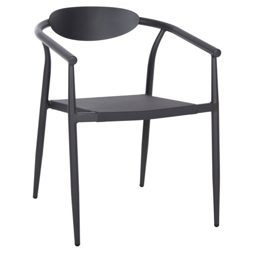 SESSEL ANTHRAZIT ALUMINIUM-ANTHRAZIT TEXTILENE 56x61x74,5Hcm