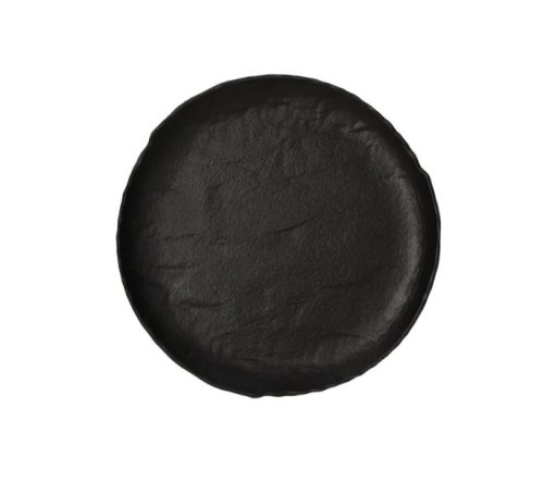 Flat plate Tognana Vulcania Black Ø21cm 6 set