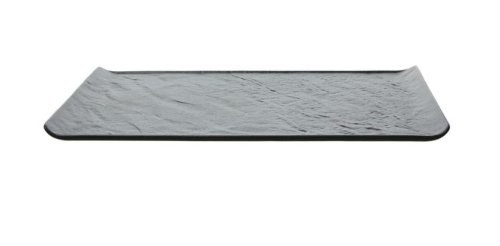 Flat plate Tognana Vulcania Black 33.5x20.5cm 6 set