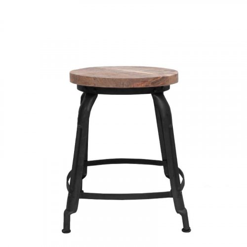 Hocker Industrial Design  schwarz