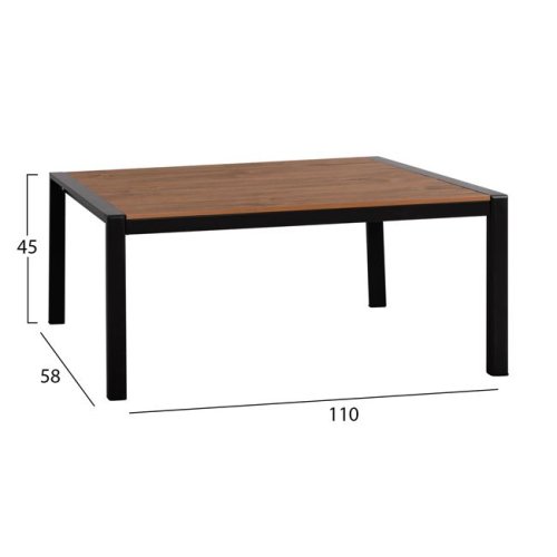 4-tlg.Loungegarnitur aus Aluminium in Grau