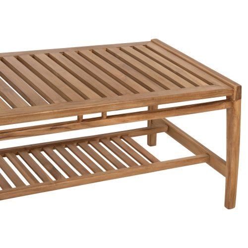 OUTDOOR-LOUNGE-SET 4-TLG. DOVER RECYCELTES TEAKHOLZ-WEIßE KISSEN