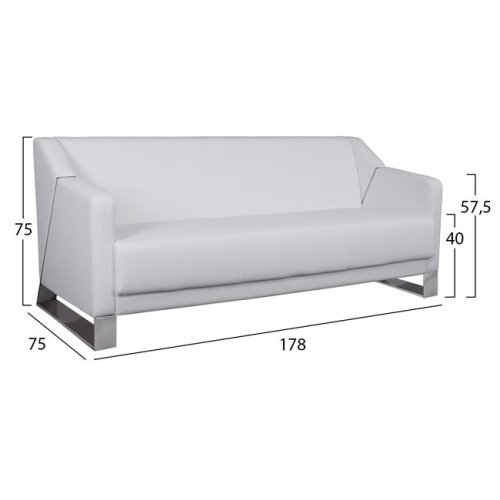 Sofaset KIZZY in weiß