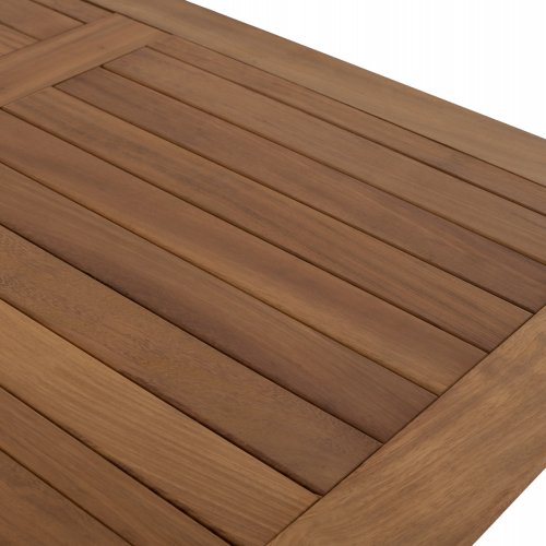 4TLG OUTDOOR LOUNGE SET AUS MASSIVEM IROKO NUSSBAUM  - Nächstes Erscheinungsdatum: 18.05.2023