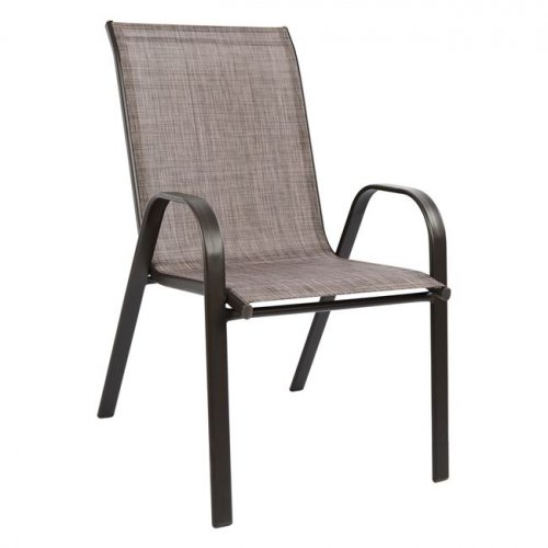 Outdoor Esstisch Set 3Stck in Braun