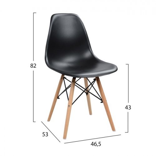 Modernes Esstischset im Industriellen Design (5-teilig)