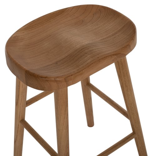 HOCKER AUS NATURHOLZ 40X37X65cm