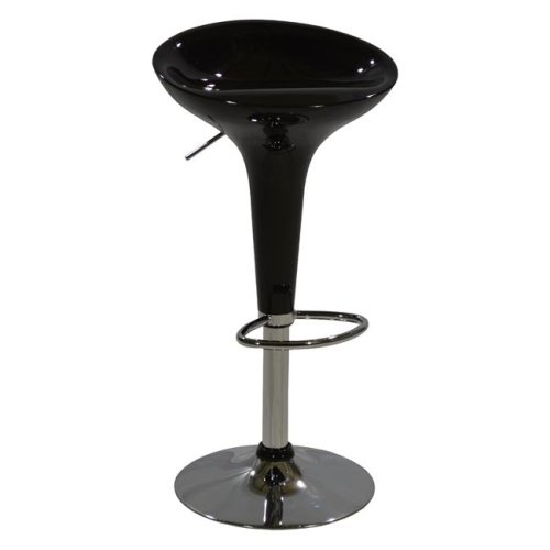 Barhocker Daisy mit edlem Design in schwarz