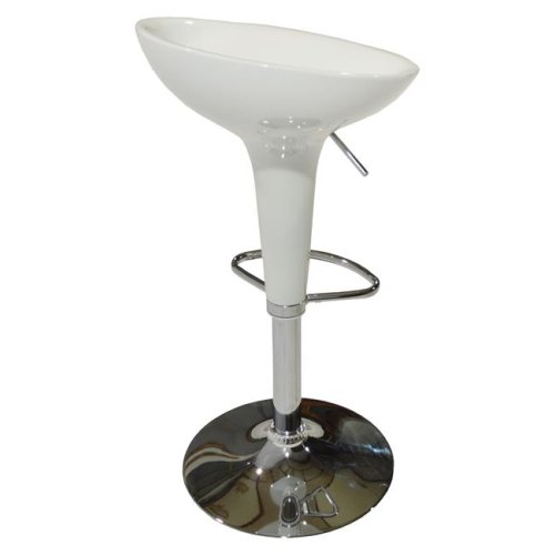 Barhocker Daisy mit edlem design in weiß