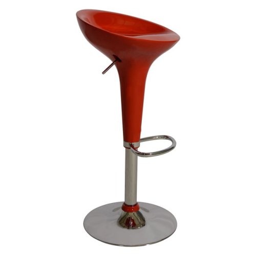 Barhocker Daisy mit edlem Design in rot