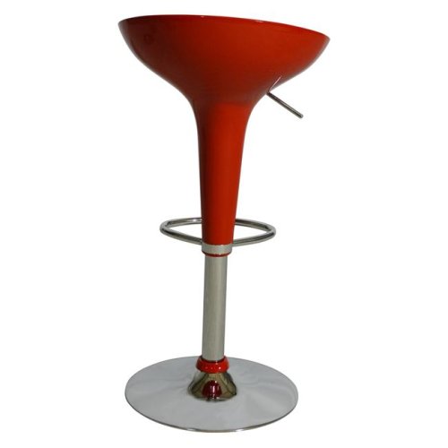 Barhocker Daisy mit edlem Design in rot