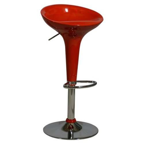Barhocker Daisy mit edlem Design in rot