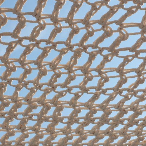 MACRAME SUNSHADE BEIGE COLOR, 300X300CM