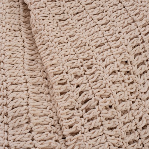 MACRAME SUNSHADE BEIGE COLOR, 300X300CM