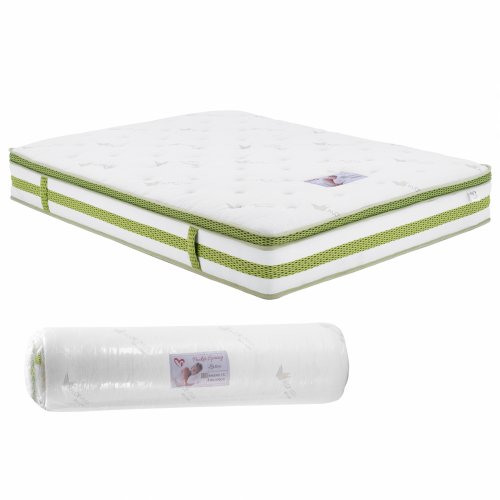 MATTRESS 160X200 ALOE VERA LATEX SUPER POCKET SPRING (ROLL PACKING)