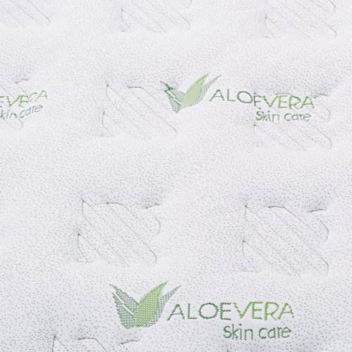 FEDERMATRATZE ALOE VERA 110X190 EINSEITIGE MATRATZE