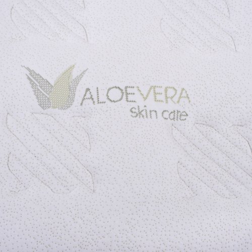 MATTRESS CONTINUOUS SPRING WITH ALOE VERA MATTRESS PAD 150X200 SINGLE SIDE