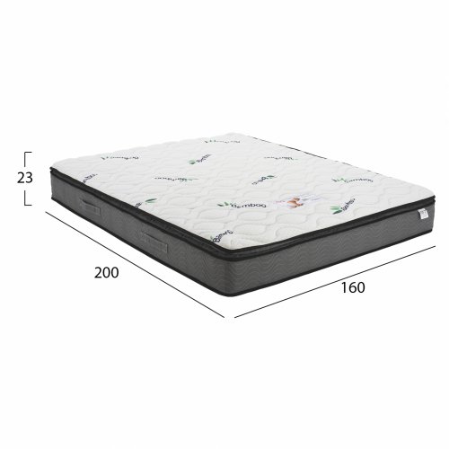 MATTRESS WITH BAMBOO 160X200 SPECIAL POCKET SPRING (ROLL PACKING)