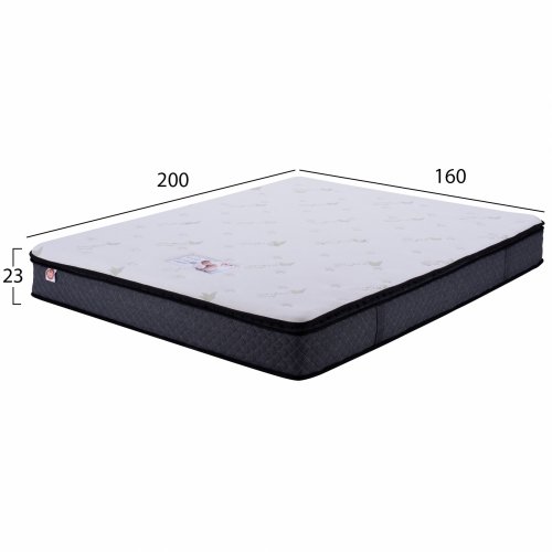 POCKET SPRING MATTRESS WITH ALOE VERA 160X200 COAT (ROLL PACKING)