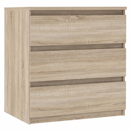 ΣΥΡΤΑΡΙΕΡΑ BRANCO WW8832.01 ΜΕ 3 ΣΥΡΤΑΡΙΑ SONAMA 77,2x42,2x79,9 εκ.