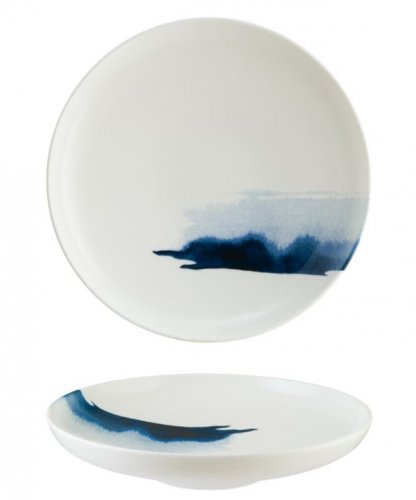 Tiefer Pastateller "Bonna Blue Wave" 25cm 6 set