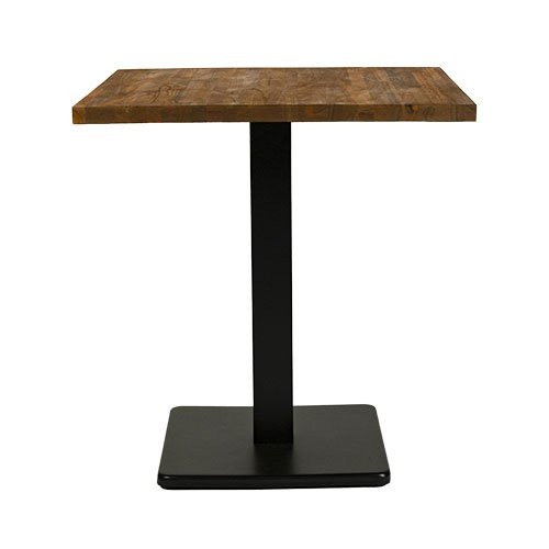 Tischplatte "Golden Teak" aus massivem Teakholz ø90 cm 25mm Stärke
