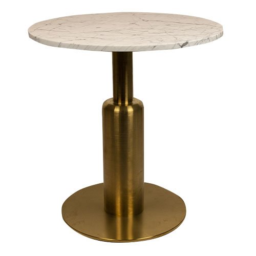 Επιτραπέζιο μάρμαρο "Bianco Carrara" ø70 cm πάχους 20mm