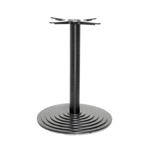 Tischuntergestell "Cardiff Big Round" aus Gusseisen 72cm Höhe in Schwarz