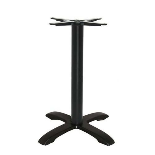 Tischuntergestell "Dallas" aus Gusseisen 72cm Höhe in Schwarz