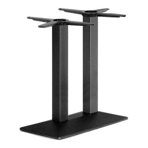 Επιτραπέζια βάση "Jura" από steel ύψους 72cm σε μαύρο χρώμα