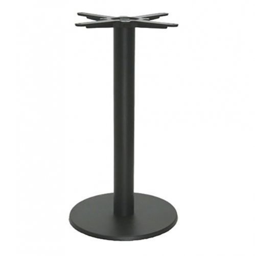 Tischuntergestell "Utah" aus Edelstahl 72cm Höhe in Schwarz
